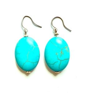 Bold Turquoise Earrings